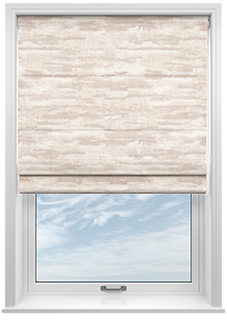 Glamour, Pink Dawn - Motorised Roman Blind